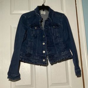 Cropped Jean Jacket